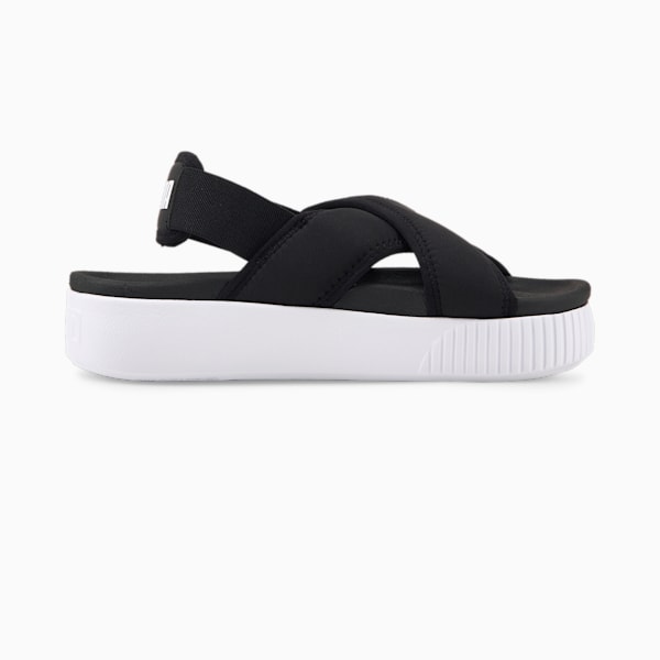 ウィメンズ プラットフォーム サンダル, Puma Black-Puma White
