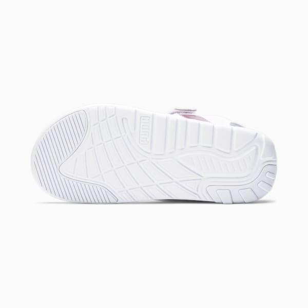 SoftRide Sandal Iri Big Kids, Puma White-Winsome Orchid, extralarge