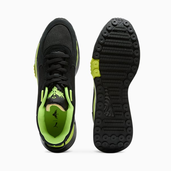 Tenis para hombre Wild Rider PUMA x LAMEO BALL, Puma Black-Puma Black, extralarge