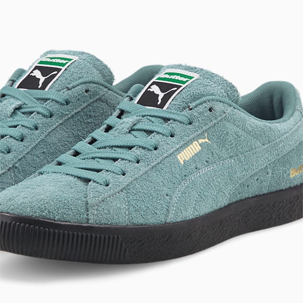 PUMA x BUTTER GOODS Suede VTG Sneakers, Mineral Blue-Puma Black, extralarge