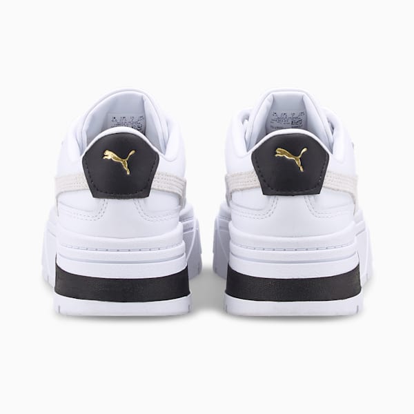 Mayze Stack Sneakers Women, Puma White-Vaporous Gray