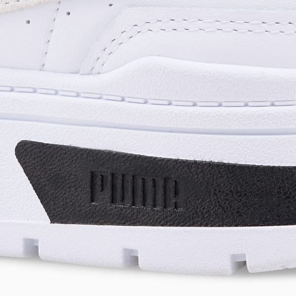 Tenis Mayze Stack para mujer, Puma White-Vaporous Gray, extralarge