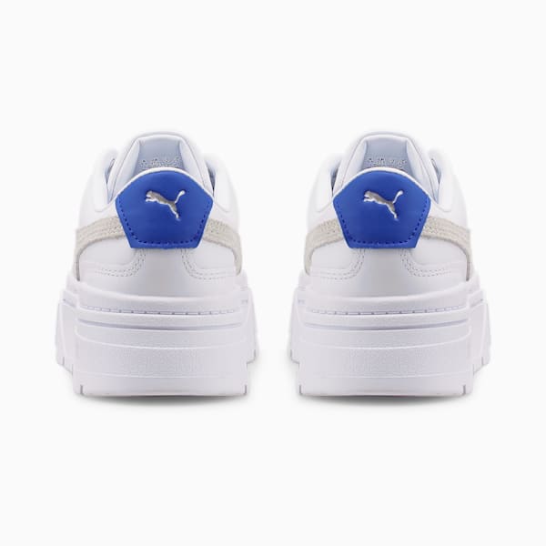 Mayze Stack Women's Sneakers, PUMA White-Royal Sapphire, extralarge-IND
