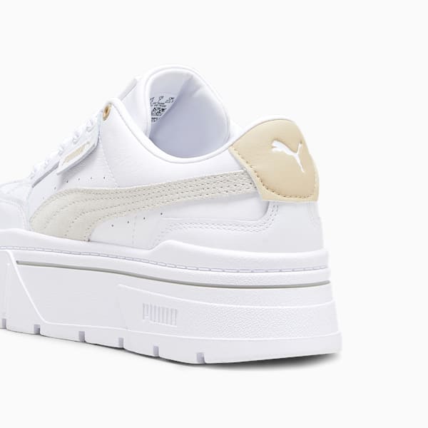 Mayze Stack Sneakers Women, PUMA White-Sedate Gray, extralarge-GBR