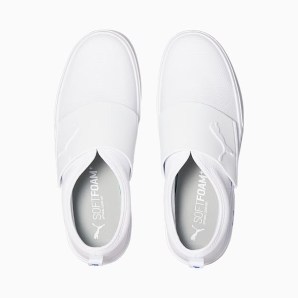 El Rey II Slip-On Perf L, Puma White-Future Blue, extralarge