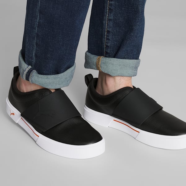 El Rey II Slip-On Perf L, PUMA Black-Chili Powder, extralarge