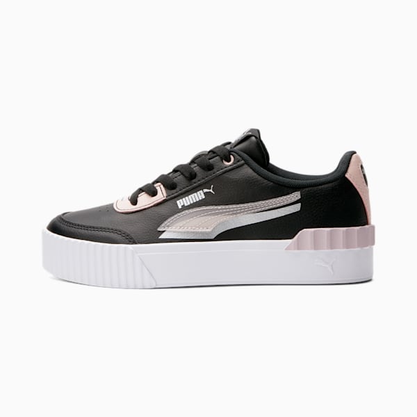 Carina Lift Shadow Women's Sneakers, Puma Black-Lotus-Puma Silver, extralarge