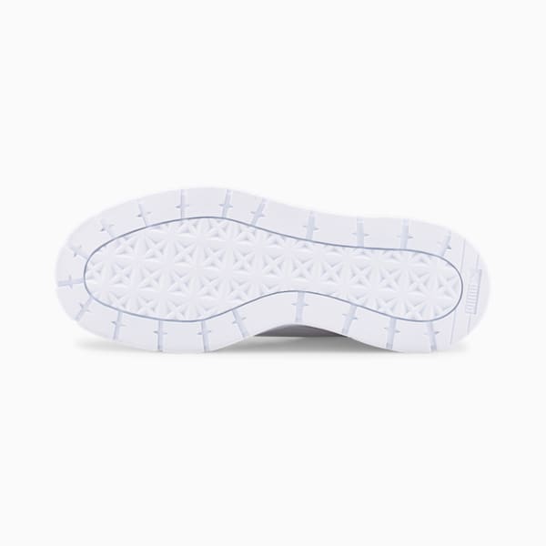 Basket Mayze Stack Leather Femme, Puma White, extralarge