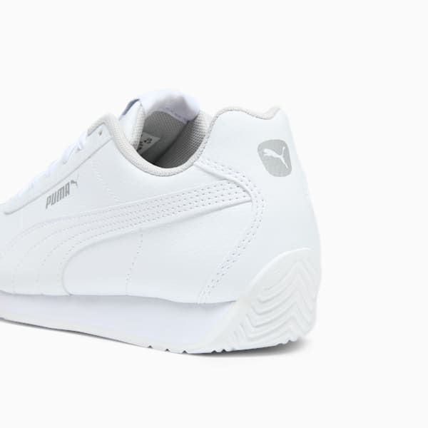 Tenis juveniles Turin 3, Puma White-Puma White, extralarge