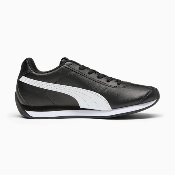 Chaussures Turin 3 Enfant et Adolescent, Puma Black-Puma White, extralarge