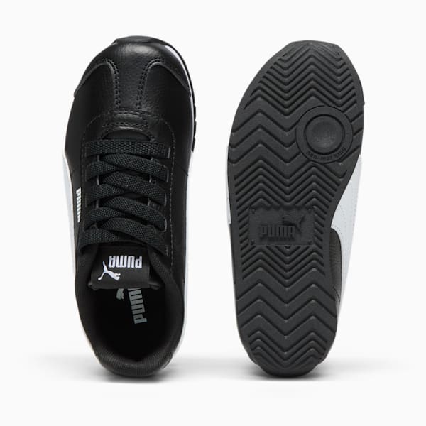 Turin 3 AC Little Kids' Sneakers, Puma Black-Puma White, extralarge