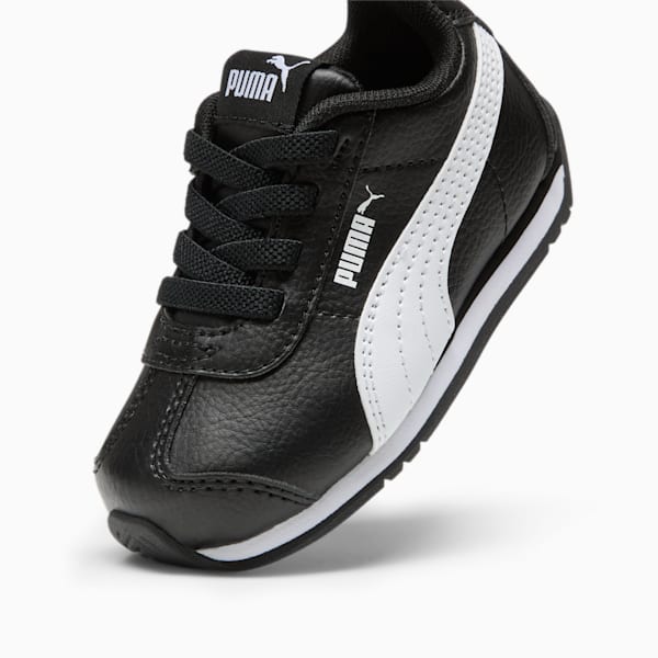 Turin 3 AC Toddlers' Sneakers, Puma Black-Puma White, extralarge