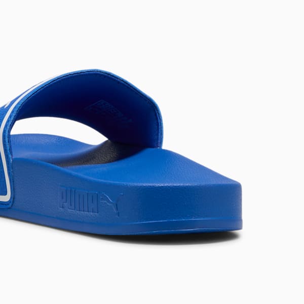Leadcat 2.0 Slides Big Kids, Vivid Blue-PUMA White, extralarge