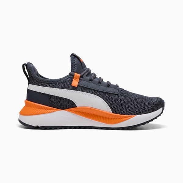 Tenis juveniles Pacer Easy Street, Galactic Gray-PUMA White-Orange Glo, extralarge