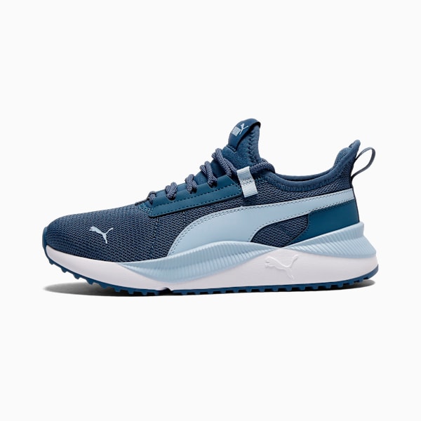 Pacer Easy Street Sneakers Big Kids, Dark Indigo-Haute Tropic-PUMA White, extralarge
