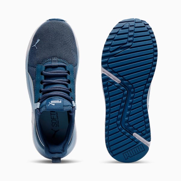 Pacer Easy Street Sneakers Big Kids, Dark Indigo-Haute Tropic-PUMA White, extralarge