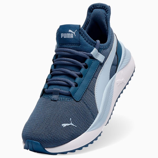Pacer Easy Street Sneakers Big Kids, Dark Indigo-Haute Tropic-PUMA White, extralarge