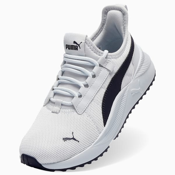Pacer Easy Street Big Kids' Sneakers, Silver Mist-New Navy, extralarge