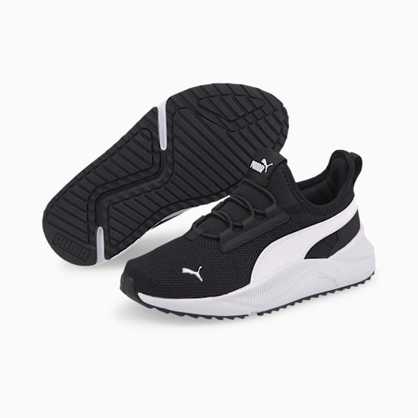 Pacer Easy Street Little Kids' Easy On Sneakers, Puma Black-Puma Black, extralarge
