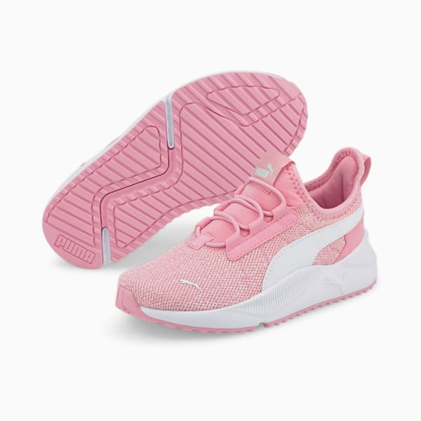 Pacer Easy Street AC Little Kids' Shoes, PRISM PINK-Puma White-Soothing Sea