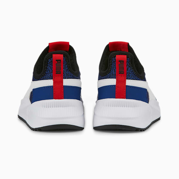 Zapatos Pacer Easy Street AC para niño pequeño, Blazing Blue-Puma White-High Risk Red