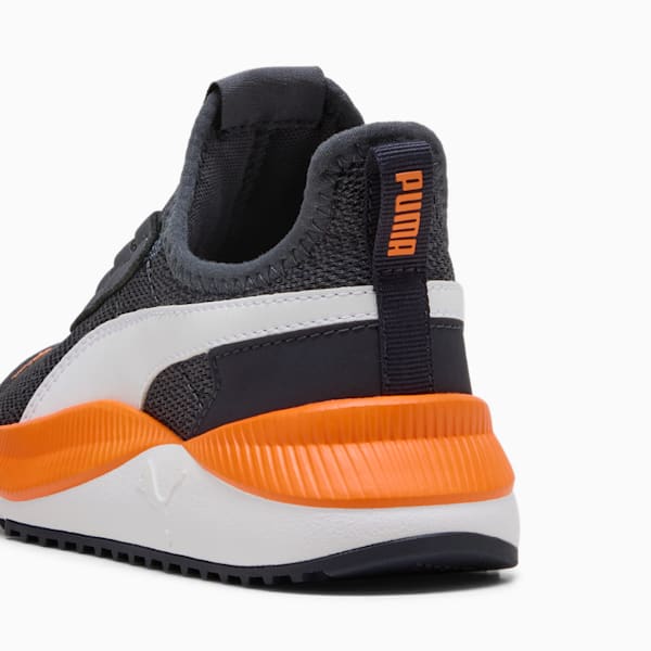 Tenis infantiles Pacer Easy Street AC, Galactic Gray-PUMA White-Orange Glo, extralarge