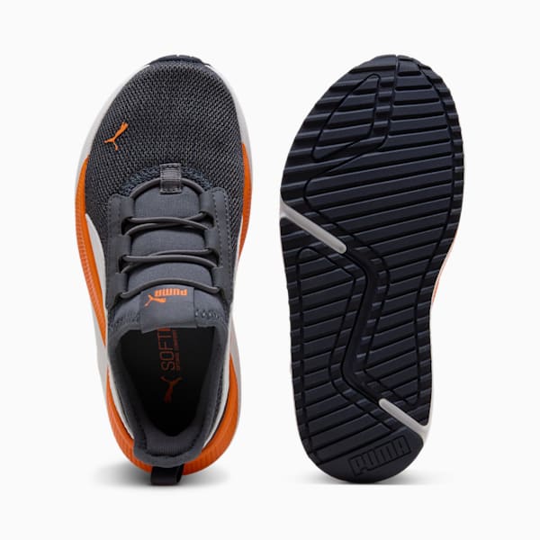 Pacer Easy Street AC Little Kids' Shoes, Galactic Gray-PUMA White-Orange Glo, extralarge