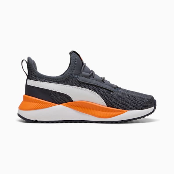 Tenis infantiles Pacer Easy Street AC, Galactic Gray-PUMA White-Orange Glo, extralarge