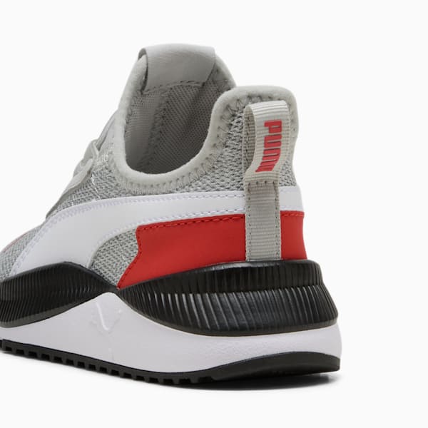 Pacer Easy Street AC Little Kids' Shoes, Cool Light Gray-PUMA White-Red Fire, extralarge