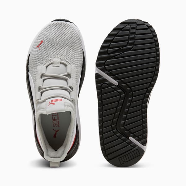 Pacer Easy Street AC Little Kids' Shoes, Cool Light Gray-PUMA White-Red Fire, extralarge