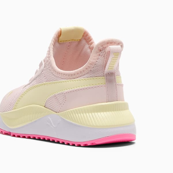Pacer Easy Street Little Kids' Easy On Sneakers, Jasmine Flower-Gold Moon-Pink Pixel, extralarge