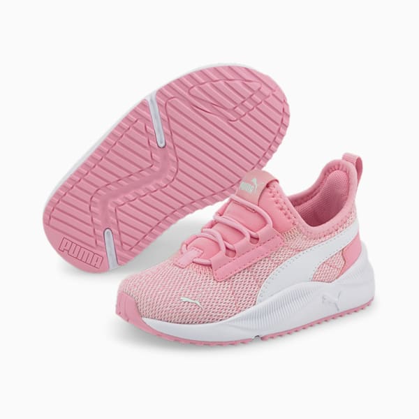 Pacer Easy Street Toddler Shoes, PRISM PINK-Puma White-Soothing Sea, extralarge