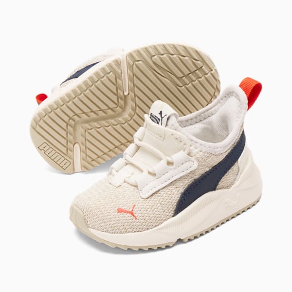 Pacer Easy Street Toddler Shoes, Pristine-Parisian Night-Cherry Tomato, extralarge