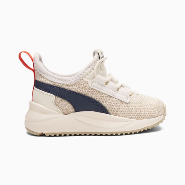 Tenis para bebés Pacer Easy Street AC, Pristine-Parisian Night-Cherry Tomato, extralarge