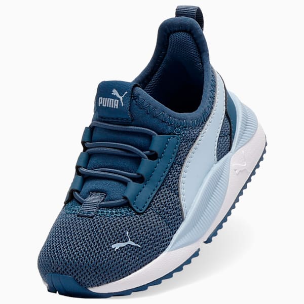 Pacer Easy Street Toddler Shoes, Dark Indigo-Haute Tropic-PUMA White, extralarge