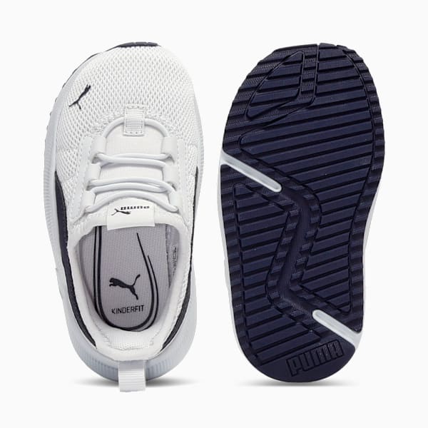Pacer Easy Street Toddlers' Easy On Sneakers, Silver Mist-New Navy, extralarge