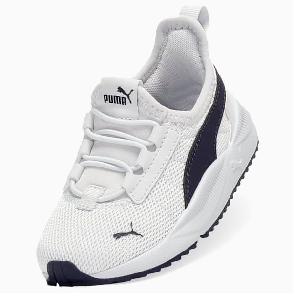 Pacer Easy Street Toddlers' Easy On Sneakers, Silver Mist-New Navy, extralarge