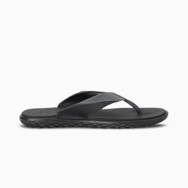Galaxy Comfort V2  Flip Flops, Puma Black-Dark Shadow-High Risk Red, extralarge-IND