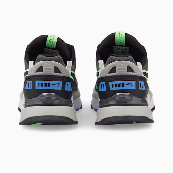 Mirage Sport Tech Youth Sneakers, Dark Shadow-Puma Black-Elektro Green, extralarge-IND