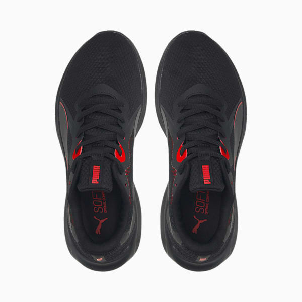 Twitch Runner Sneakers JR, Puma Black-High Risk Red
