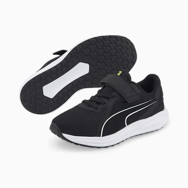 Twitch Runner Kid's Shoes, Puma Black-Puma White, extralarge-IND