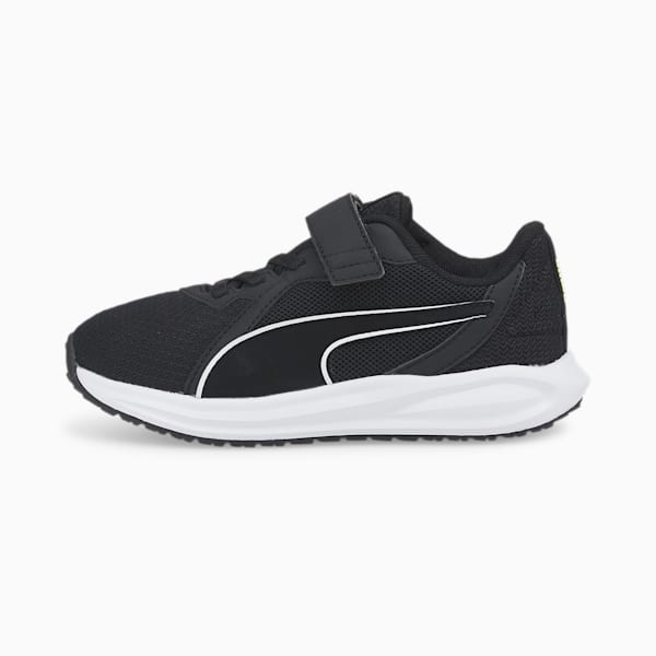 Twitch Runner Kid's Shoes, Puma Black-Puma White, extralarge-IND