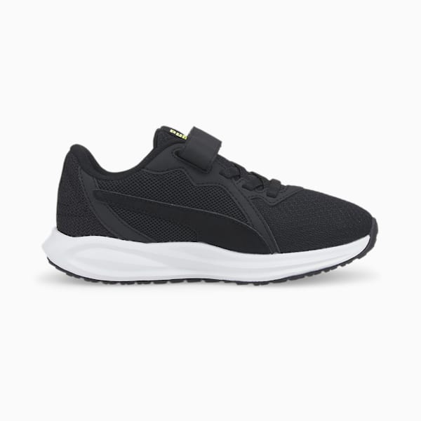 Twitch Runner Kid's Shoes, Puma Black-Puma White, extralarge-IND