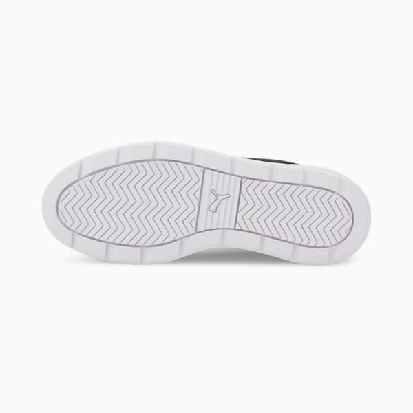 Karmen Leather Women's Sneakers, Puma White-Puma Black, extralarge-IND