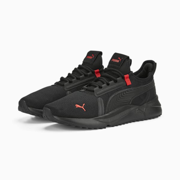 Pacer Future Street Plus Men's Sneakers, PUMA Black-PUMA Black-For All Time Red, extralarge
