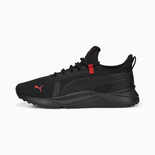 Pacer Future Street Plus Men's Sneakers, PUMA Black-PUMA Black-For All Time Red, extralarge