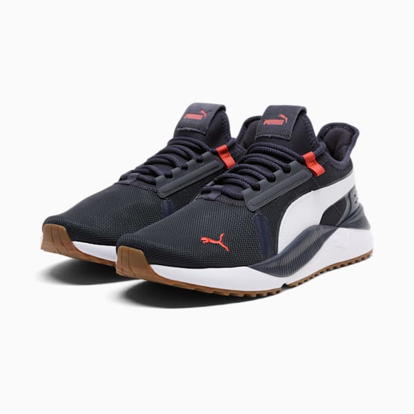 Sneakers Pacer Future Street Plus, New Navy-PUMA White-Red Fire, extralarge