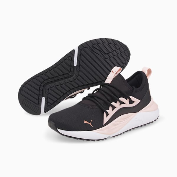 Pacer Future Allure Women's Sneakers, Puma Black-Chalk Pink-Rose Gold, extralarge