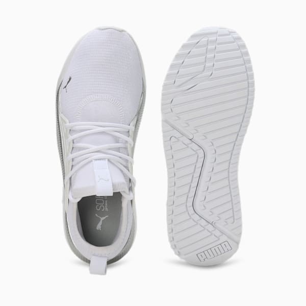 Pacer Future Allure Women's Sneakers, Puma White-Puma White-Puma Silver, extralarge-IND
