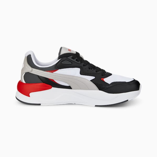 X-Ray Speed Sneakers, Puma White-Gray Violet-Puma Black-Dark Shadow-Burnt Red